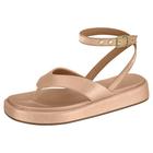 Sandalia de Dedo Feminina Metalizada Flat Vizzano 6506.203