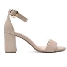 Sandália Feminina Bebecê Salto Alto Grosso Creme - T6048-466