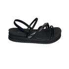 Sandália Feminina Chunky Flat Plataforma Mississipi MB302