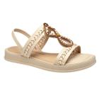 Sandalia Feminina Dakota Flatform Anabela Confortável Macia Lançamento Y7971- Feminino