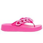 Sandália Feminina Dedo Flatform Petite Jolie Basic PJ7225