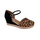 Sandalia Feminina Espadrille Anabela Conforto Bebece T5814-695