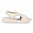 Sandália Feminina Esporão Anabela Off White Marfim Piccadilly 571011-1