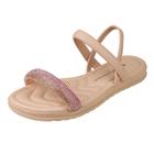 Sandalia Feminina Facil Calce Brilho FlatForm Dakota Y7065