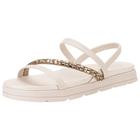 Sandália feminina flat moleca - 5490104