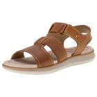 Sandália feminina flat pegada 232834