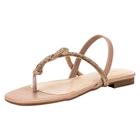 Sandália feminina flat via marte 113008