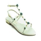 Sandália Feminina Lady Lizzy 9045-2024 - Off White