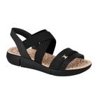 Sandalia Feminina Modare Nature Elastico Premium Preto