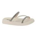 Sandalia feminina moleca cristal 5469.121 sandalia casual flatform