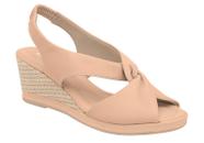 Sandália Feminina Piccadilly Anabela Slingback 408221