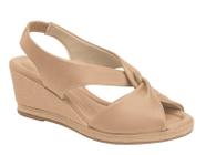 Sandália Feminina Piccadilly Anabela Slingback 408221