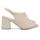 Sandália Feminina Piccadilly Bege - 626041