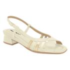 Sandália Feminina Piccadilly SlingBack Saltinho Bloco