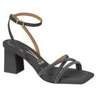 Sandália Feminina Preto Black Diamond Vizzano 6455.119