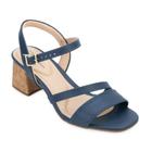 Sandalia Feminina Salto Grosso Baixo Confortavel Modare 7172.101