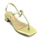 Sandália Feminina Sua Cia 8234.15699 - Dourado