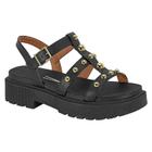 Sandália Feminina Tratorada Vizzano Preto - Ref 6499.110