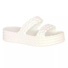 Sandália Feminino Slide Plataforma EVA Flatform Leve Macio Confortável