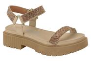 Sandália Flat Tratorada Vizzano Confort Feminino - Ref 6499.103