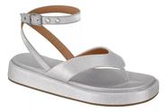 Sandália Flat Vizzano London 6506.203 - Prata