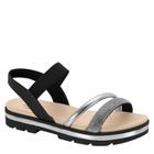 Sandália Flatform Feminino Conforto Brilho Modare 7132.149