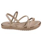 Sandália Flatform Metalizada Feminino Dakota Y7375