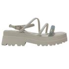 Sandalia flatform tratorado adulto feminina ramarim