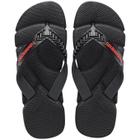 Sandalia Havaianas Power Fc 2.0 - unissex - preto e vermelho