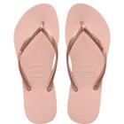 Sandalia Havaianas Slim Liso Rosa Ballet 37/38