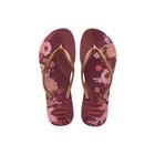 Sandalia Havaianas Slim Org Fc Terra Roxa 37/38