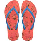 Sandalia Havaianas Slim Rom Salmao 37/38