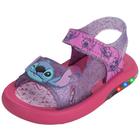 Sandalia Infantil Conforto Dia a Dia Luz Led Disney Stitch