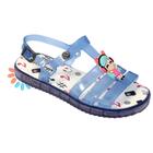 Sandália Infantil Feminina Flat Led Luzinha Blogueira Moda