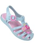 Sandália Infantil Feminina WorldColors Lilly baby- Verde Cha/rosa