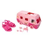 Sandália Infantil Gdn Barbie + Barbie Road Trip Bus 23071