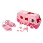 Sandália Infantil Gdn Barbie + Barbie Road Trip Bus 23071