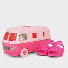 Sandalia Infantil Grendene Barbie Road Trip 23071