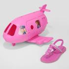 Sandália Infantil Grendene Kids Barbie Flight + Avião Menina