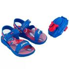 Sandalia Infantil Homem Aranha Lancador 22765 Masculina