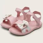 Sandália Infantil Klin Tic Tac Casual Menina - Rosa