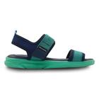Sandália Infantil Masculina Papete Casual Pé com Pé Menino
