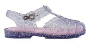 Sandália Infantil Menina Arco-íris Kids Glitter Mar & Cor