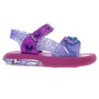 Sandália Infantil Menina Grendene Disney LED Stitch 23159 Rosa