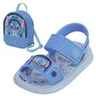 Sandalia Infantil Menino Conforto Disney Stitch