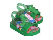 Sandália Infantil Mini Melissa Baby Jump Peppa Pig Masculino Feminino