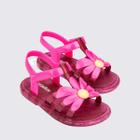 Sandália Infantil Mini Melissa Hip Bloomy Baby Rosa