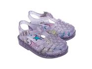 Sandália Infantil Mini Melissa Possession Shiny Elements Estrela Feminino