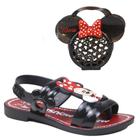 Sandália Infantil Minnie Mouse Grendene Kids