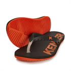 Sandália kenner red masculina preto/laranja